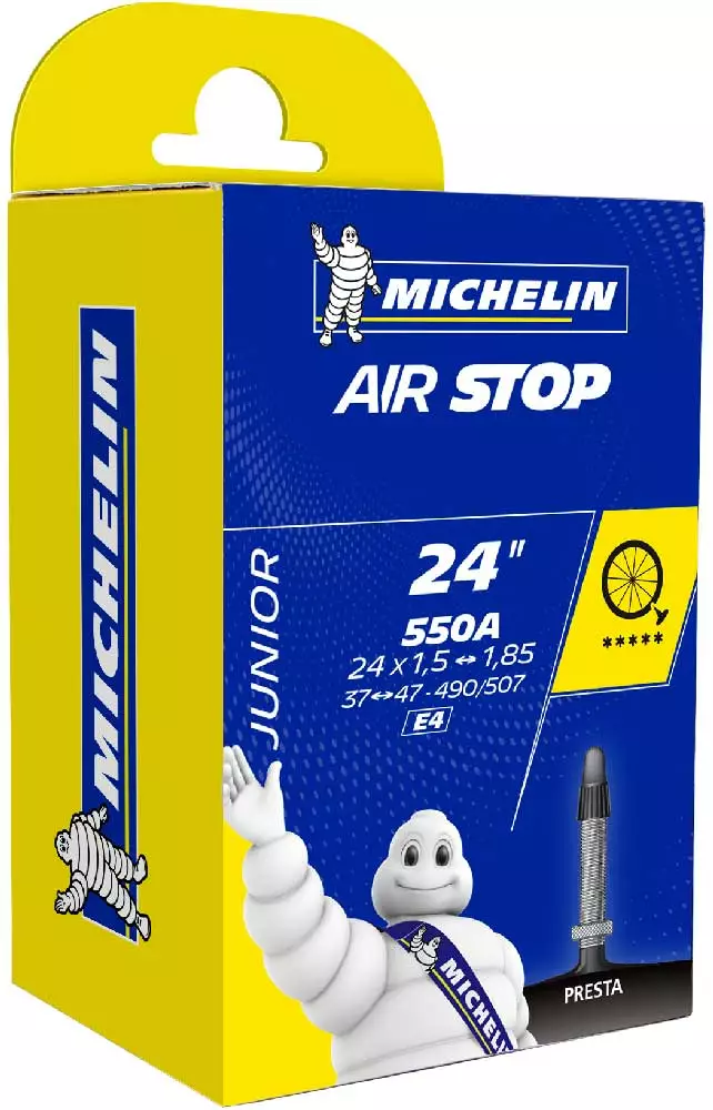 Michelin Chambre à Air E4 Airstop 24" Junior 1 Michelin Chambre à Air E4 Airstop 24" Junior