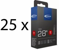 Schwalbe Chambre à Air SV 15 Pour 28" (25 Pièces)