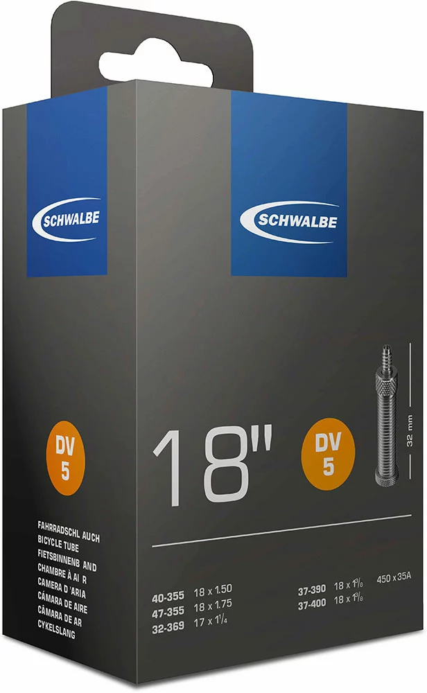 Schwalbe DV 5 Tuyau Pour 18 1 Schwalbe DV 5 Tuyau Pour 18