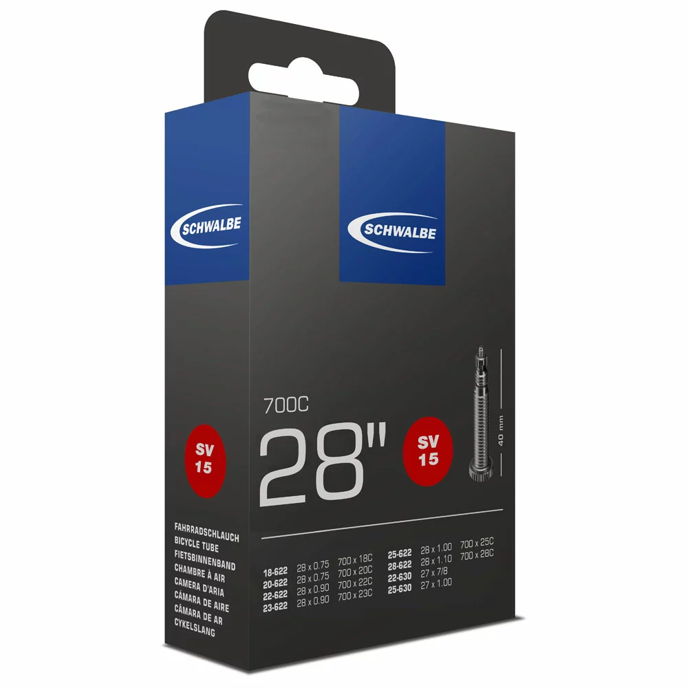 Schwalbe Chambre à Air SV 15 Pour 28 1 Schwalbe Chambre à Air SV 15 Pour 28
