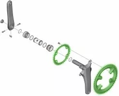 Shimano Plateau ULTEGRA Pour FC-R8100 50/34 Dents -Abus Soldes Shimano ULTEGRA Kettenblatt fur FC R8100KZXWJuOiXOBIQ