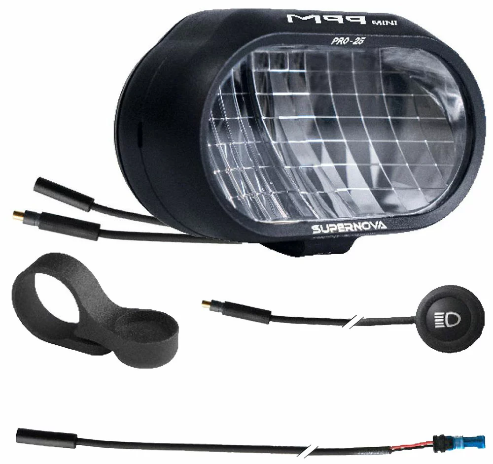 Supernova M99 Mini Pro 25 U-Series - Phare Pour E-bike 1 Supernova M99 Mini Pro 25 U-Series - Phare Pour E-bike