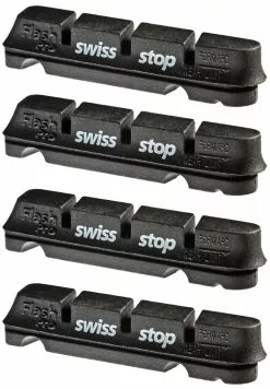 SWISSSTOP Flash Pro Original Noir Plaquettes De Frein