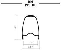Vision Jeu De Roues Team 35 Disc TLR -Abus Soldes Vision Team 35 Disc 2
