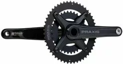 Praxis Works Garniture De Pédalier Zayante Carbon S M30 52/36Z Road -Abus Soldes praxis works DM ZCS170 X5236 Zayante Carbon S M30 5236Z Road Kurbelgarnitur 3